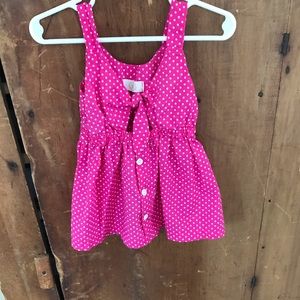 Pink Polka Dot Dress